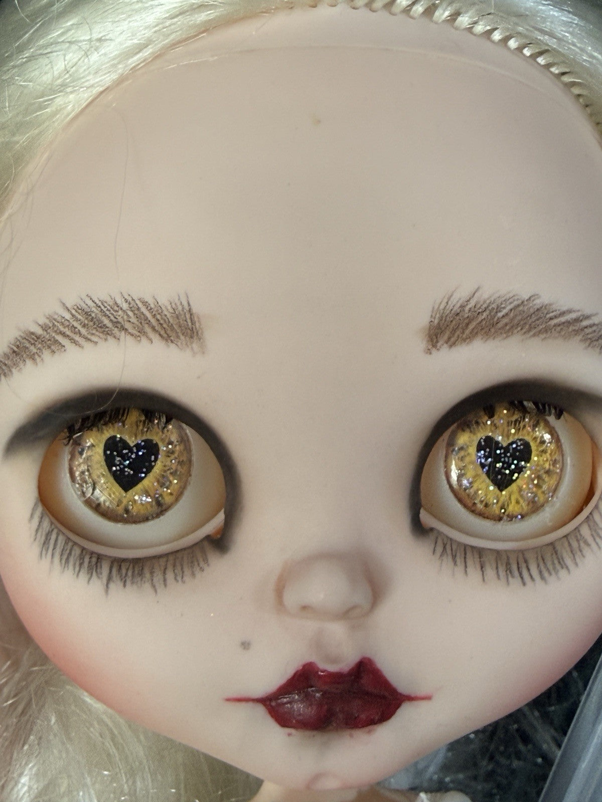 OOAK Custom Blythe 11” Artist BJD Bride Doll