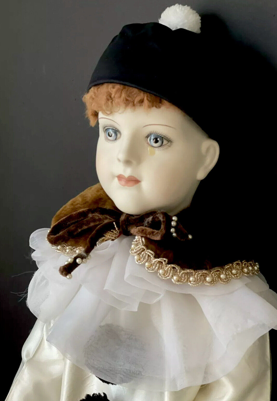 Vintage Reproduction Antique of French Francois Gauthier 32” Character Doll