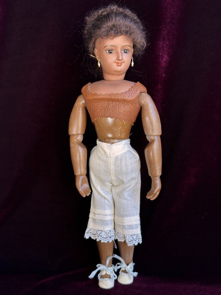 Suzanne McBrayer 12” Reproduction of Antique French Smiling Bru Fashion Doll
