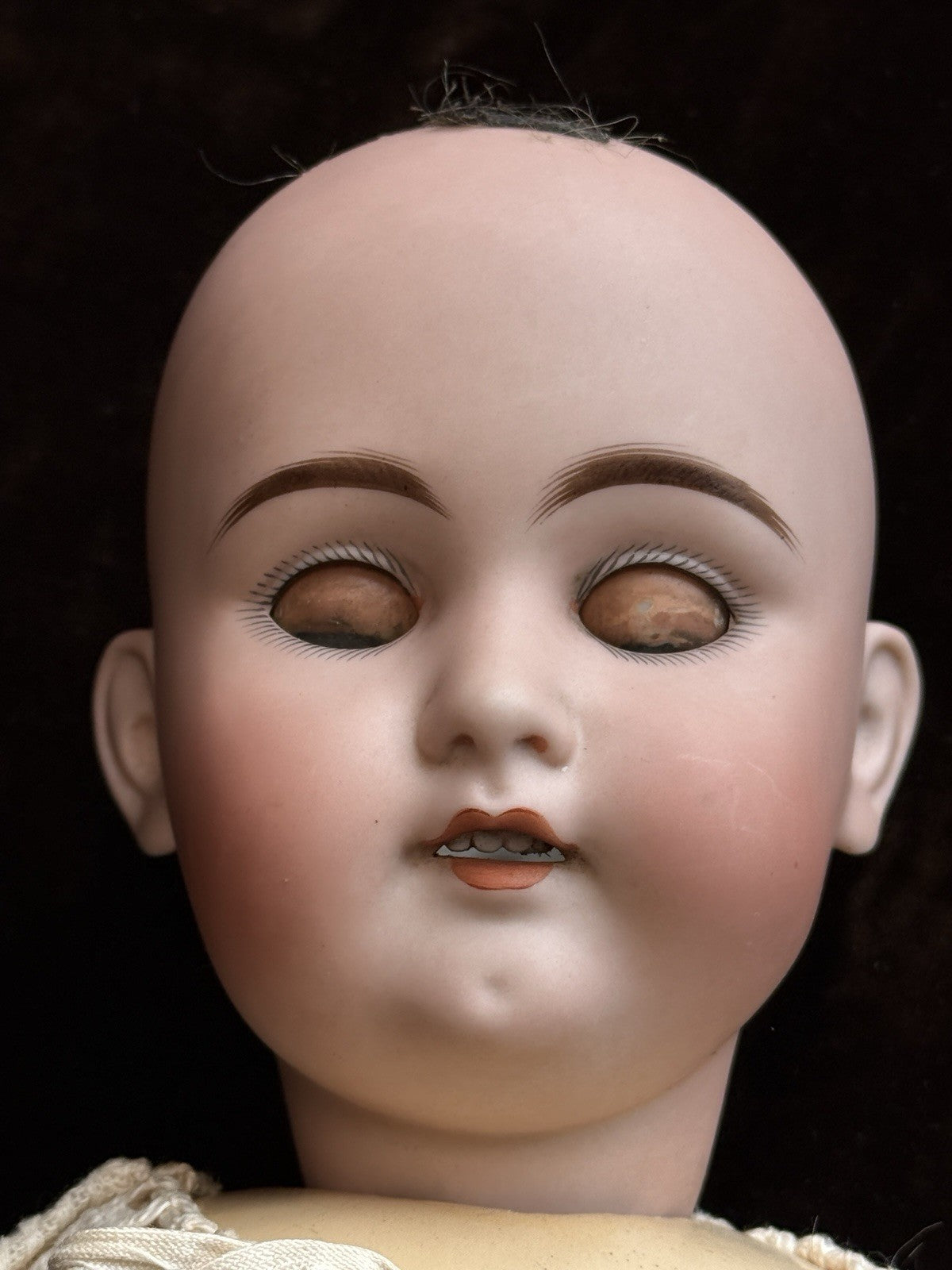 Antique German 24” Adolf Wislizenus 101 My Sweetheart Bisque Head Doll