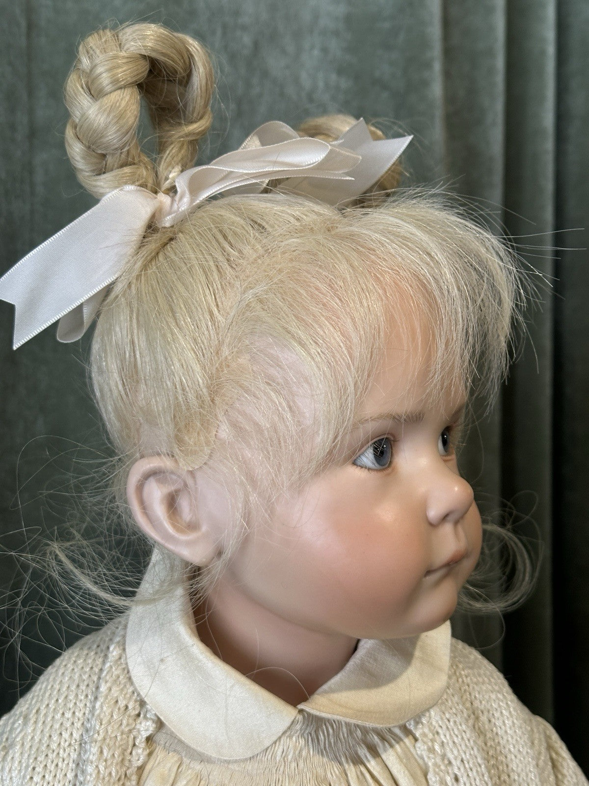 Artist Hildegard Gunzel Wax Over Porcelain 26” Doll “Harriet” LE 25 Box/Tag