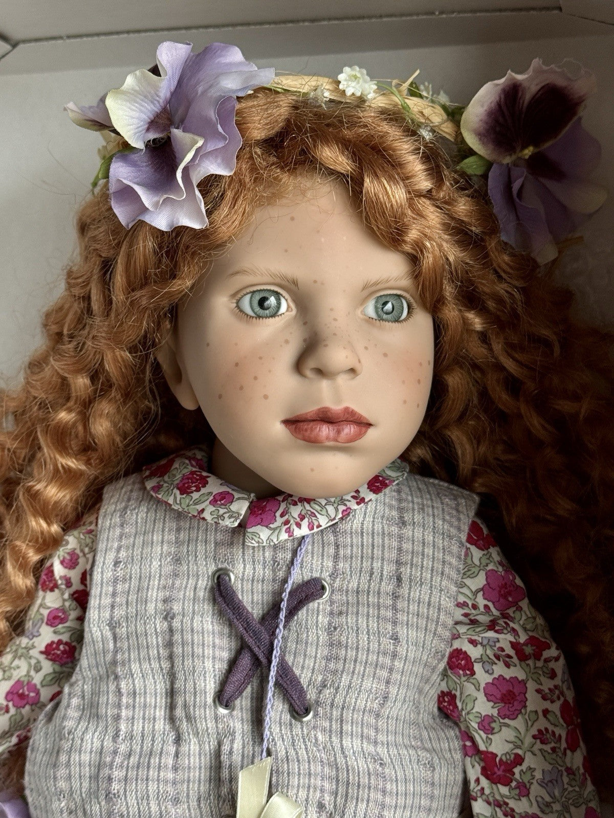 Lifelike Zwergnase 25” Vinyl Mirthe Doll 2002 LE 250 New in Box with Tag