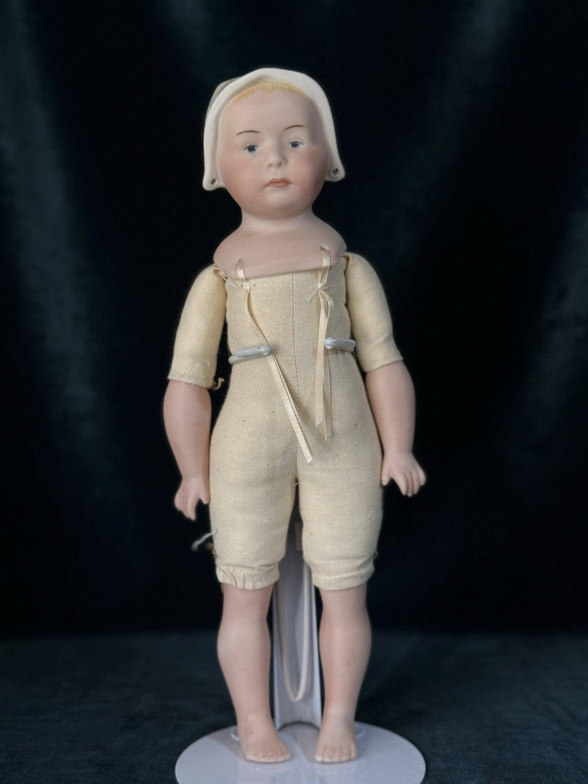 Reproduction Of Antique Gebruder Heubach “Baby Stuart” Character 12” Doll
