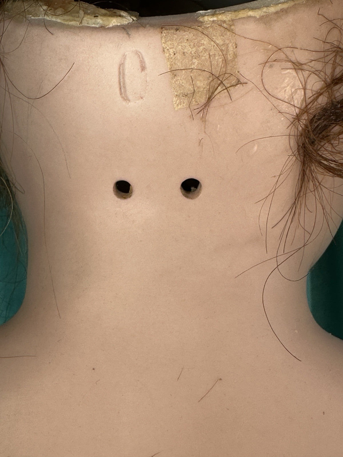 Antique German Kestner Alphabet Series C Bisque Shoulder Head 25” Doll