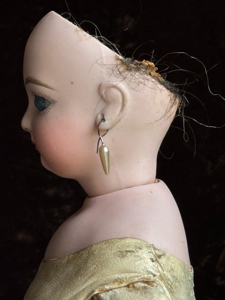 Antique French 17” Jumeau Poupee Bisque Head Fashion Doll