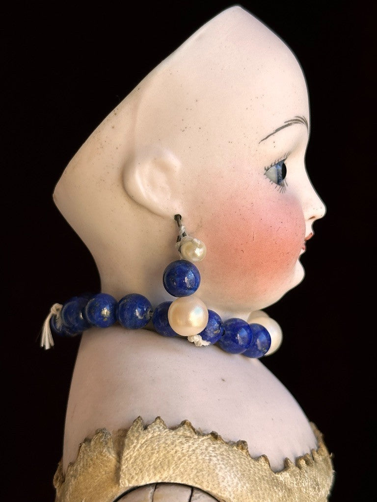 Antique French 14" Leon Casimir Bru Fashion Bisque Doll Wooden Articulated Body