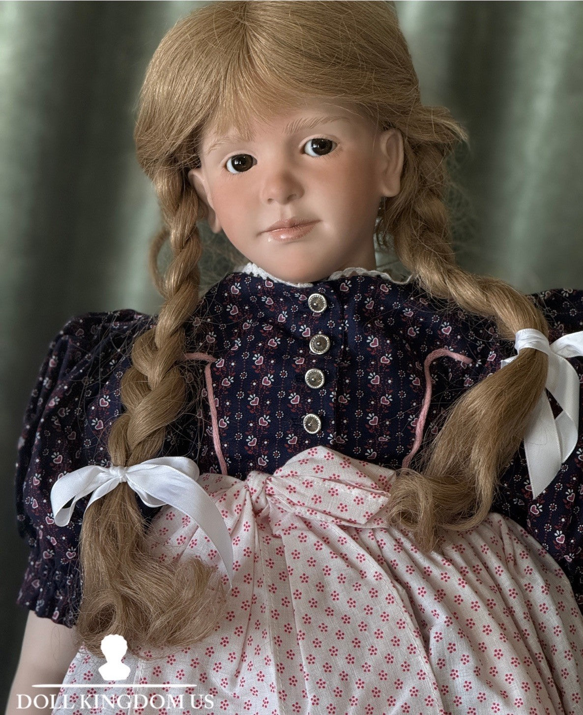 Collectible Artist 32” Porcelain Doll “Lies’l” by Ruth Treffeisen LE 4/50 COA