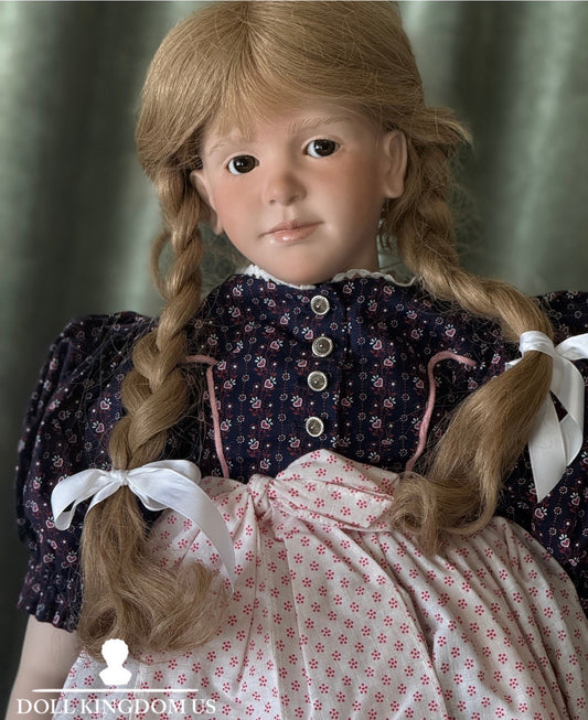Collectible Artist 32” Porcelain Doll “Lies’l” by Ruth Treffeisen LE 4/50 COA