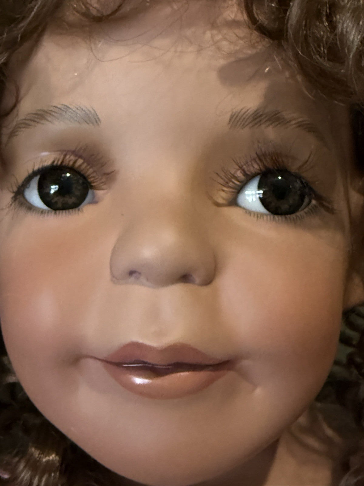 Large 34” Porcelain Ballerina Doll “Lil Flirt” by Donna Rubert LE 750