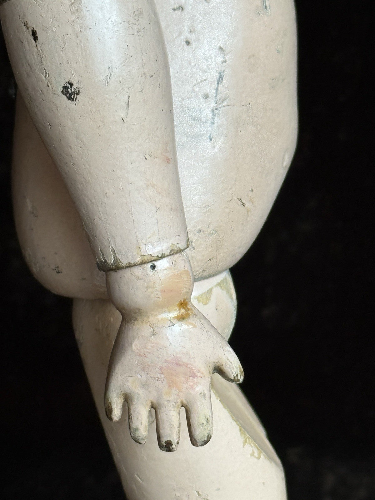 Antique American 15” Schoenhut Wooden Boy Doll