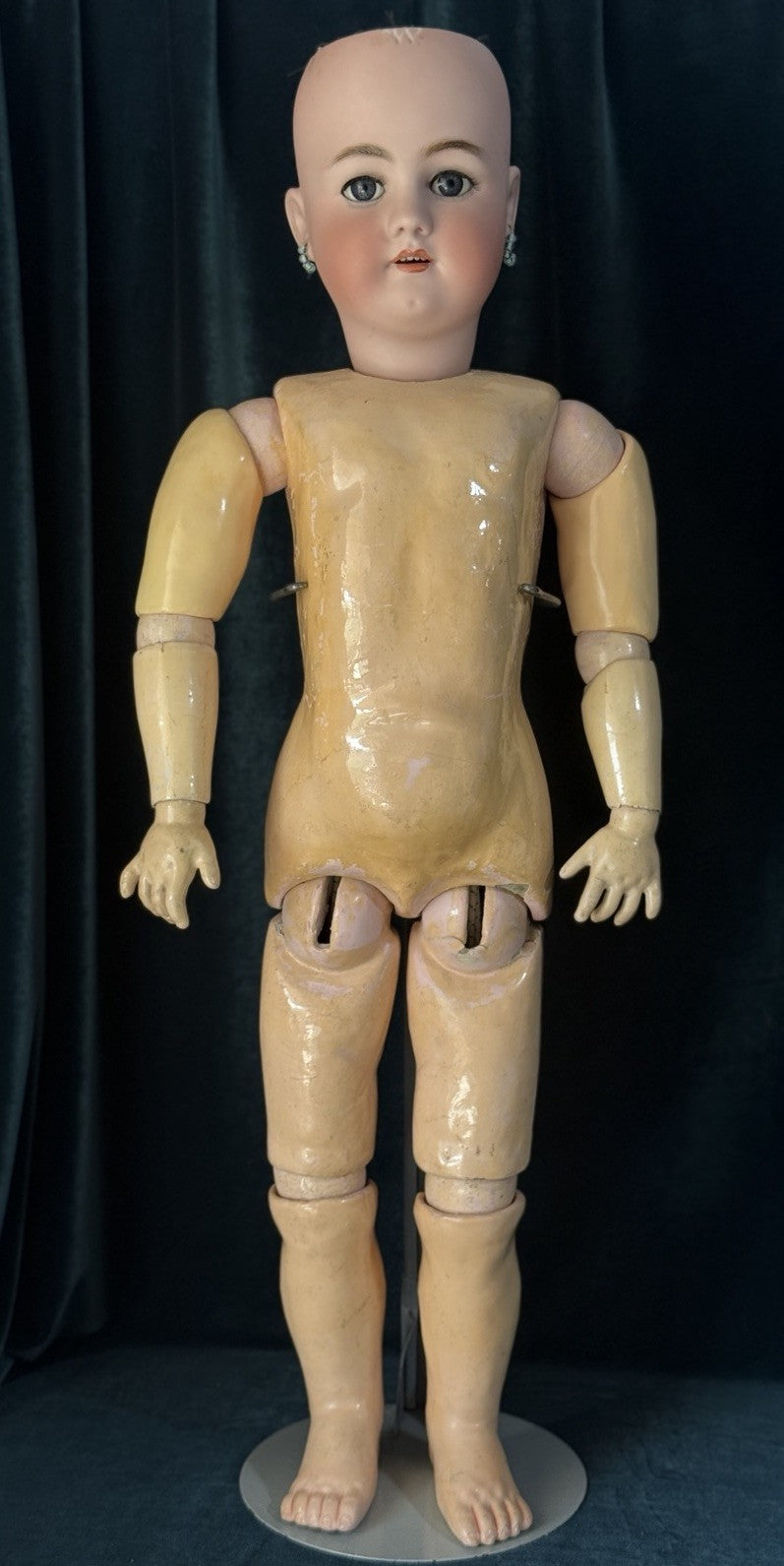 Antique German Simon Halbig Heinrich Handwerck 31” Doll Bisque Head