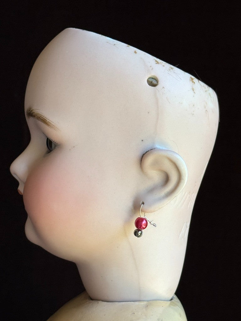 Rare Antique German 24" C.M. Bergmann and Simon Halbig Eleonore Bisque Head Doll