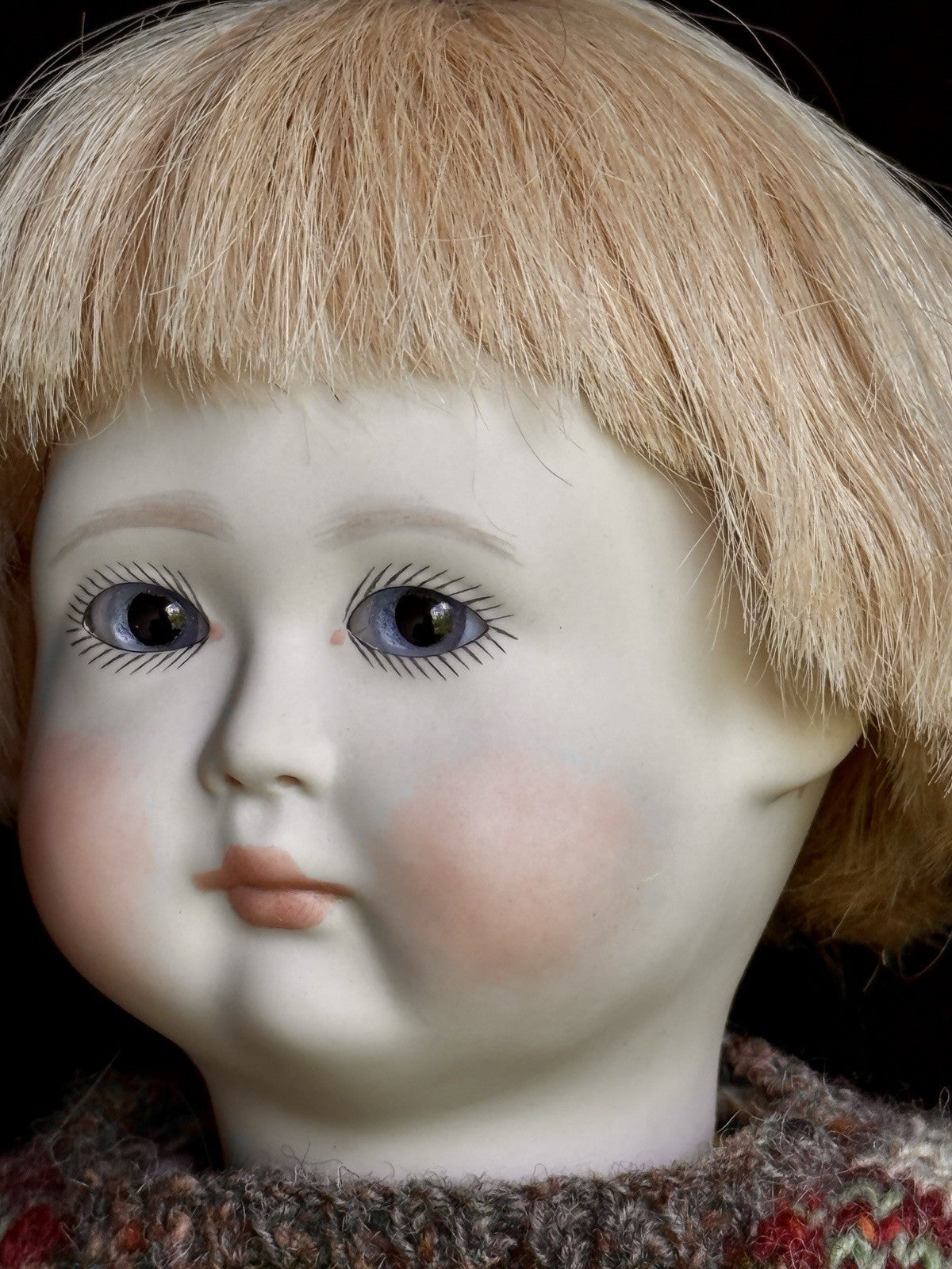 Rare Collectible 17” Wooden/Porcelain Lynne & Michael Roche Freddy LE Boy Doll