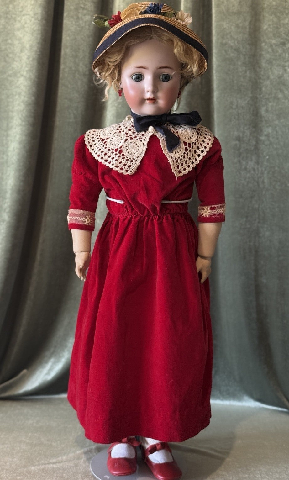 Large 34” Antique German ABG Mold 1362 Character Sweet Nell Doll