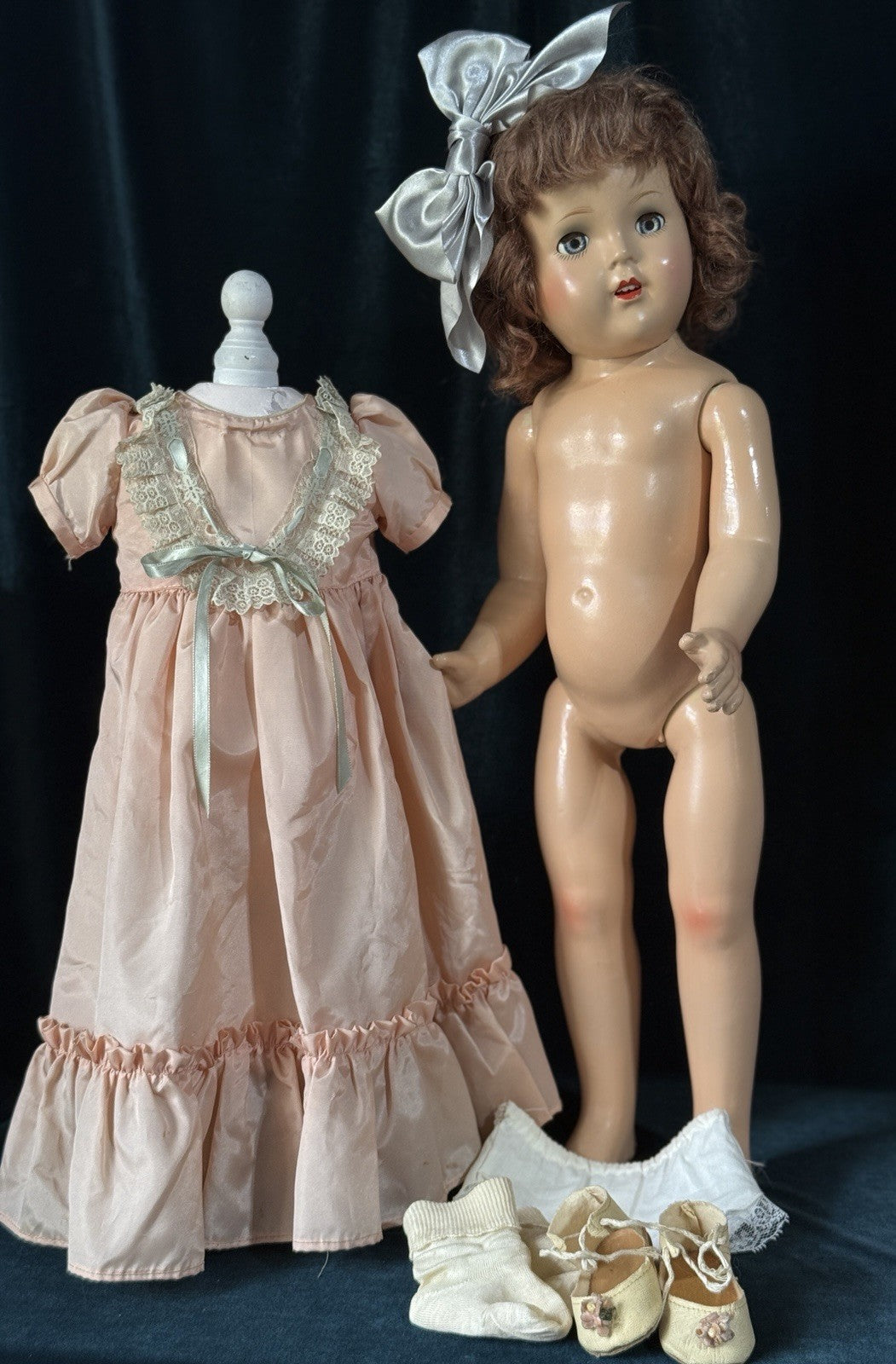 Vintage Madame Alexander 24” Princess Elizabeth Composition Doll