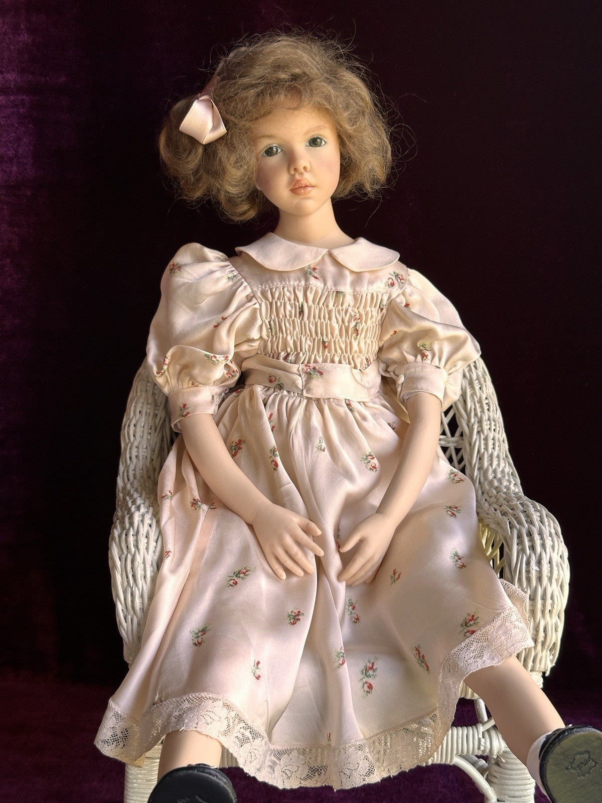 Collectible French Heloise 23.5” Resin/Cloth Doll LE 100