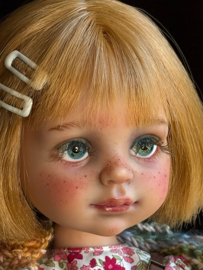 OOAK Repainted Paola Reina Doll by Ukrainian Artist Zhanna Ivko in Box + Tag