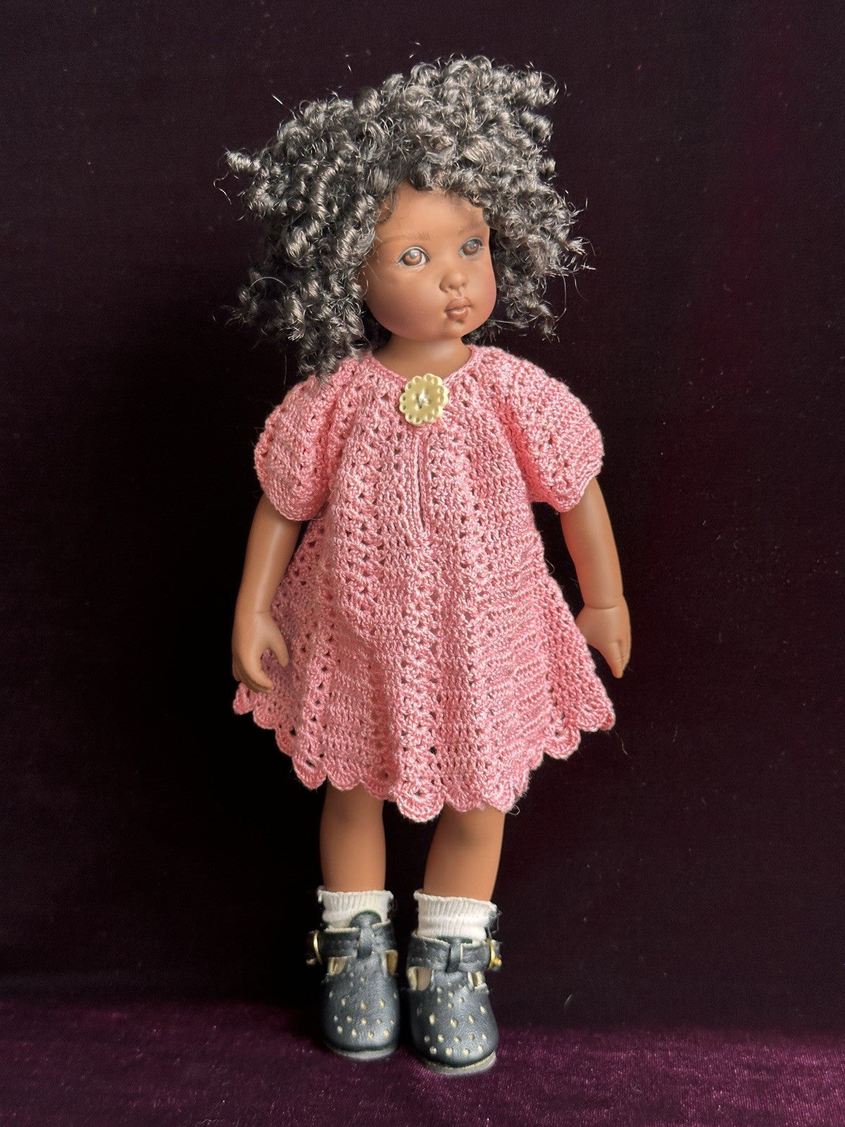 Helen Kish 10.5” Vinyl Bitty Bethany Dark Complexion African American Doll