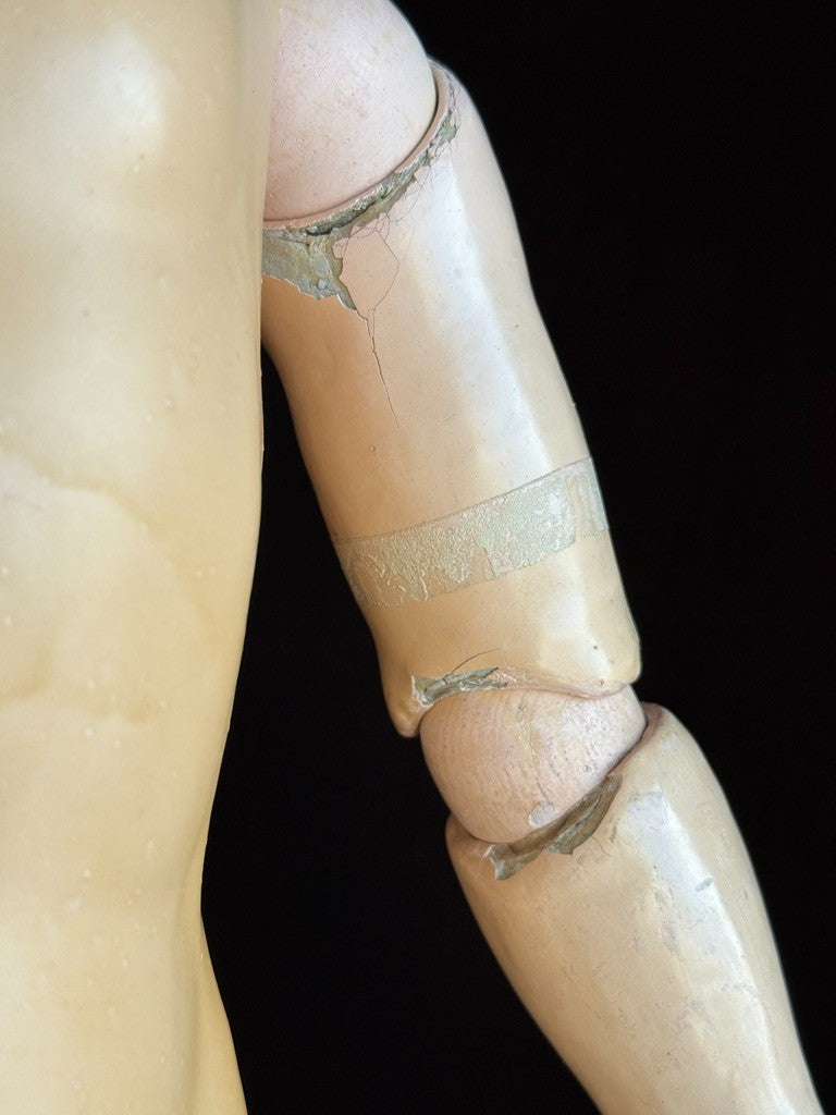 Antique German 28" Simon & Halbig Kammer & Reinhardt Bisque Head Doll