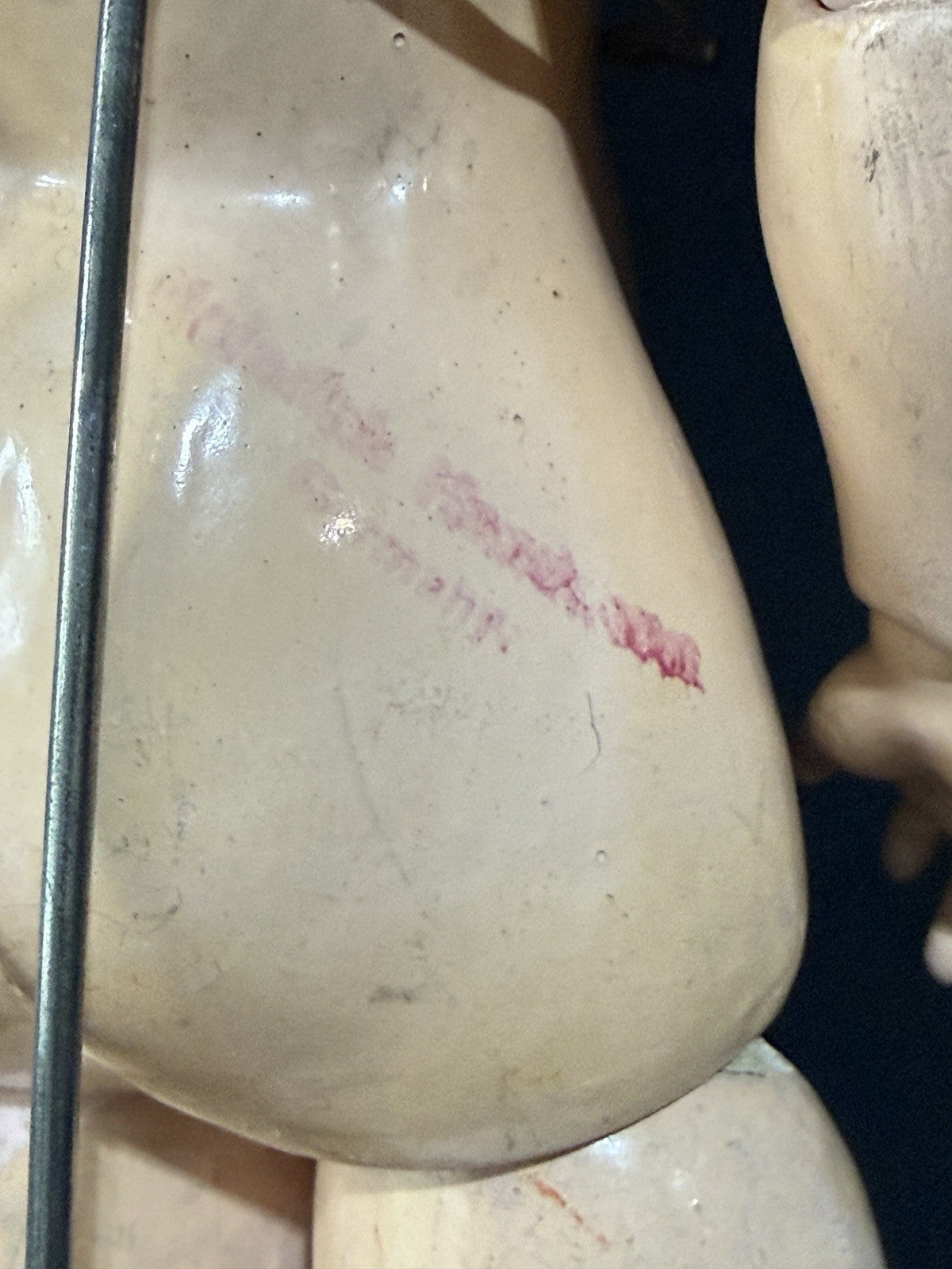 Antique German Simon Halbig Heinrich Handwerck 19” Doll Bisque Head