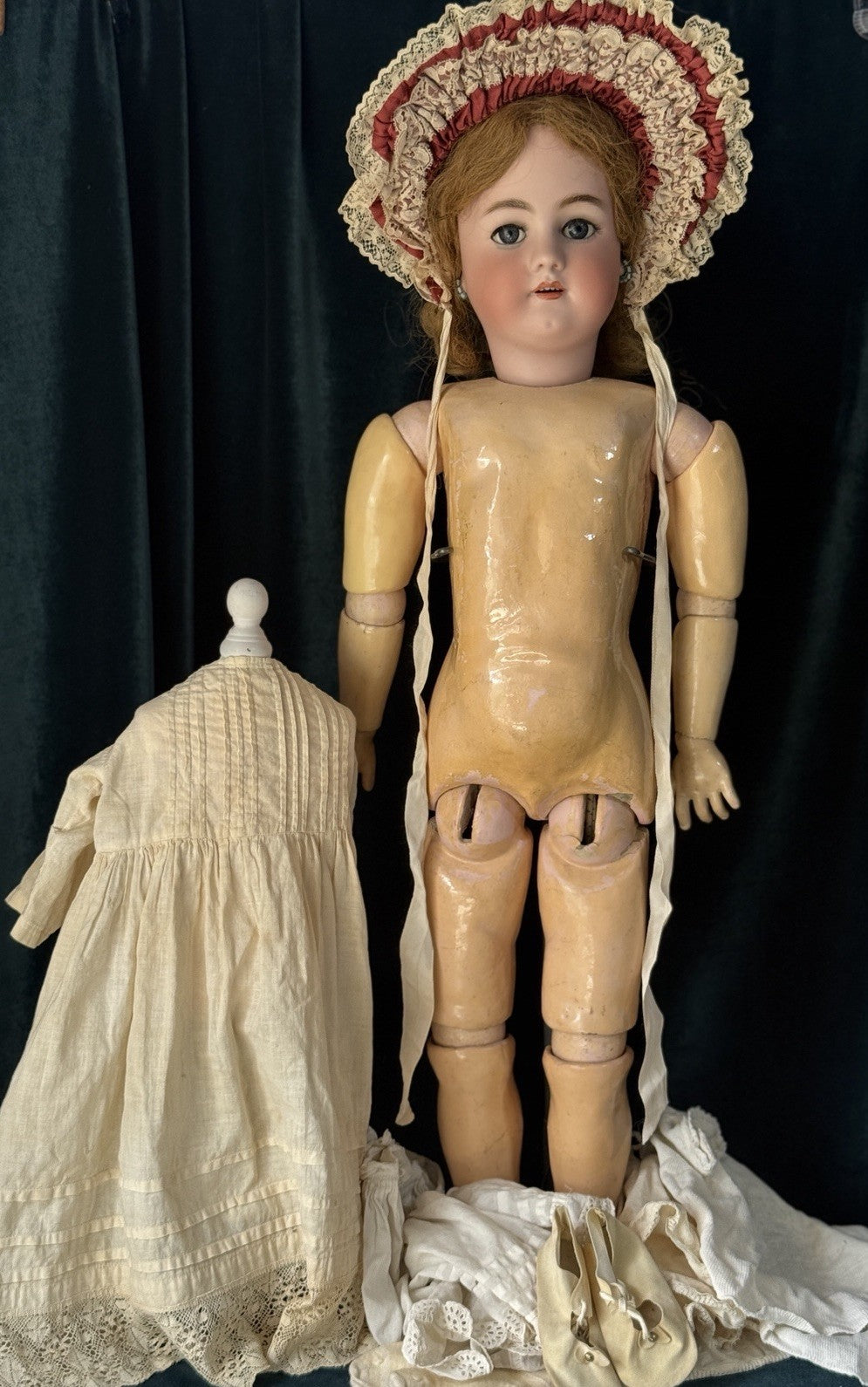 Antique German Simon Halbig Heinrich Handwerck 31” Doll Bisque Head
