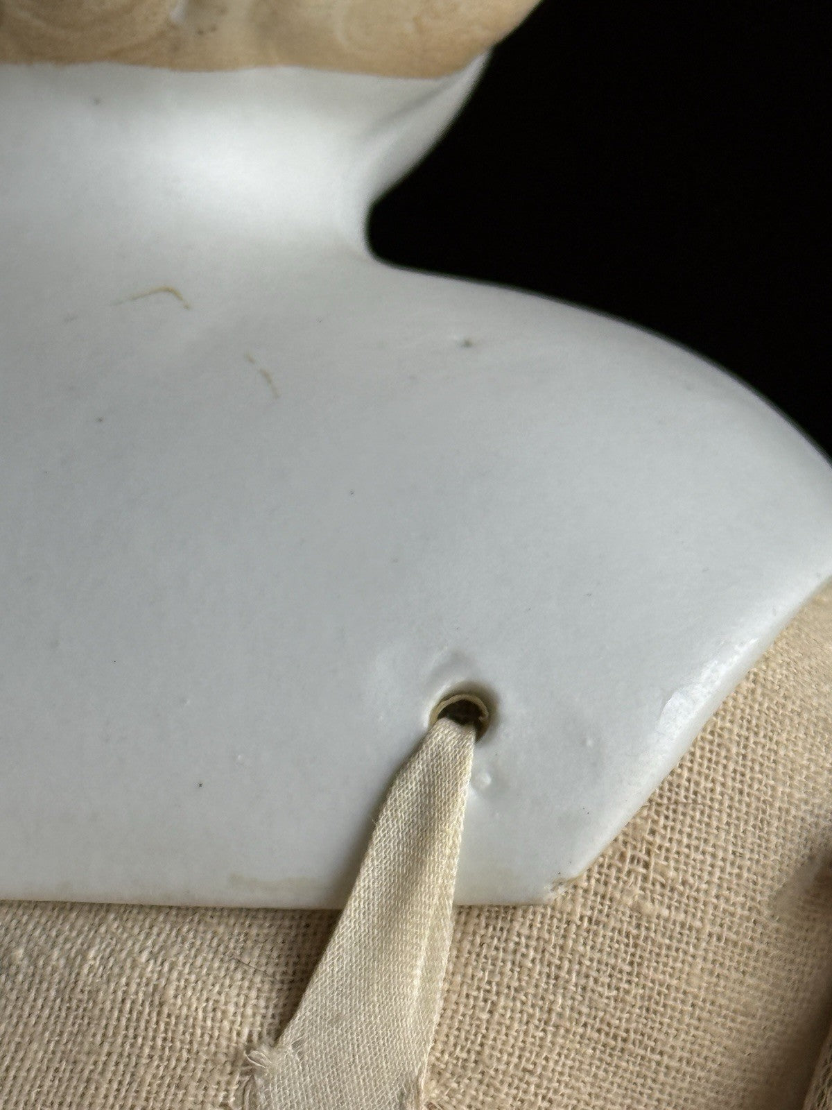 Antique German 22.5” Parian Bisque Head China Doll