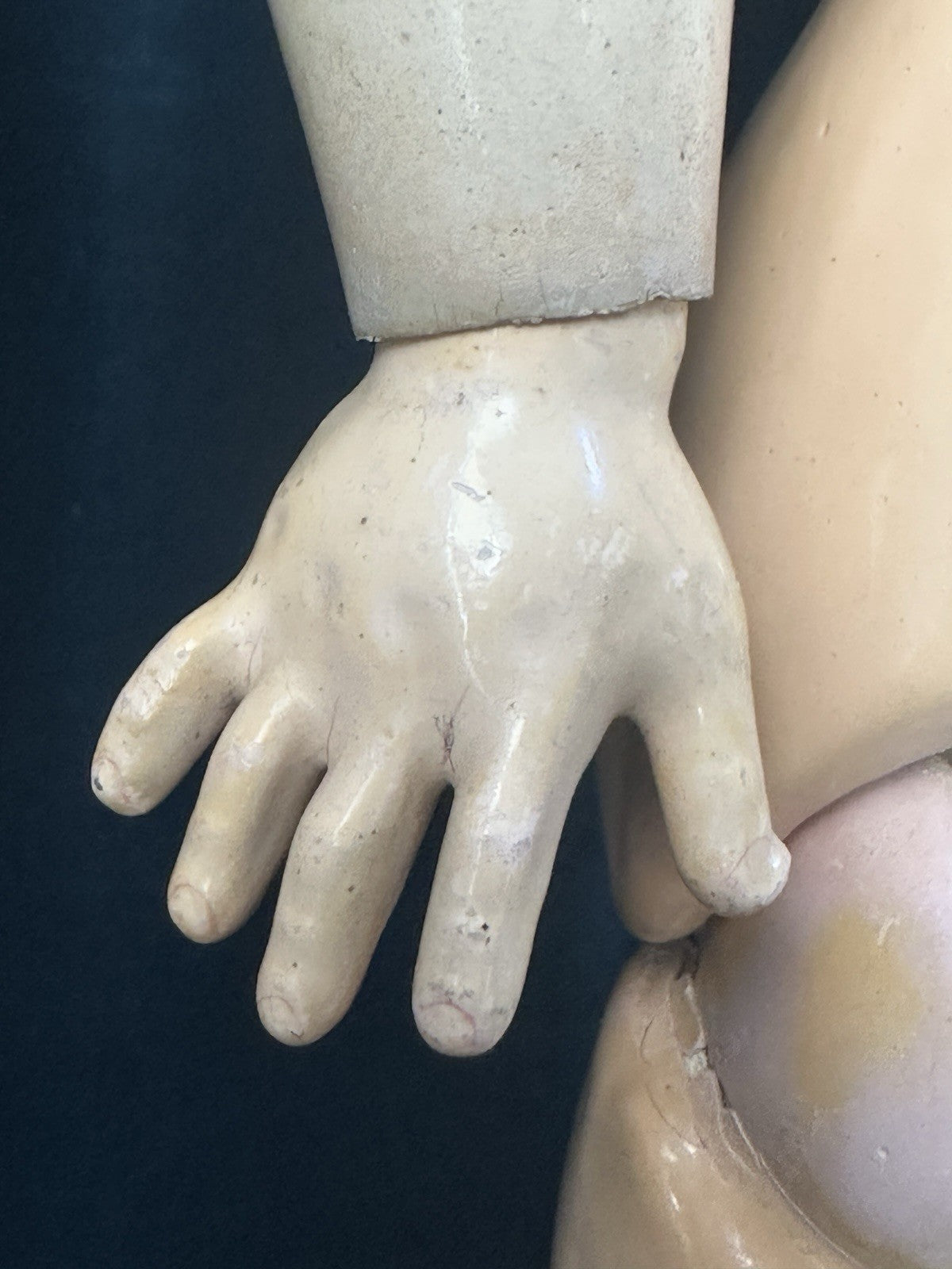 Antique JDK Kestner Mold 171 21” Doll Bisque Head Stamped Composition Body