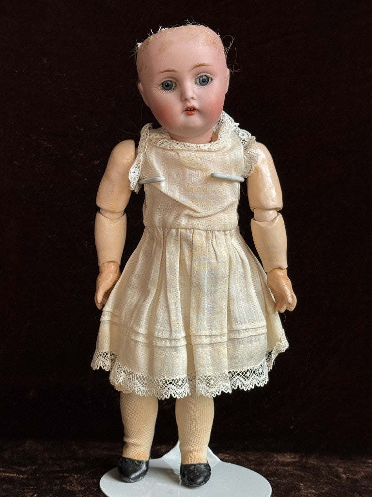Rare Antique German 7.5” Kestner 155 Miniature Bisque Head Doll
