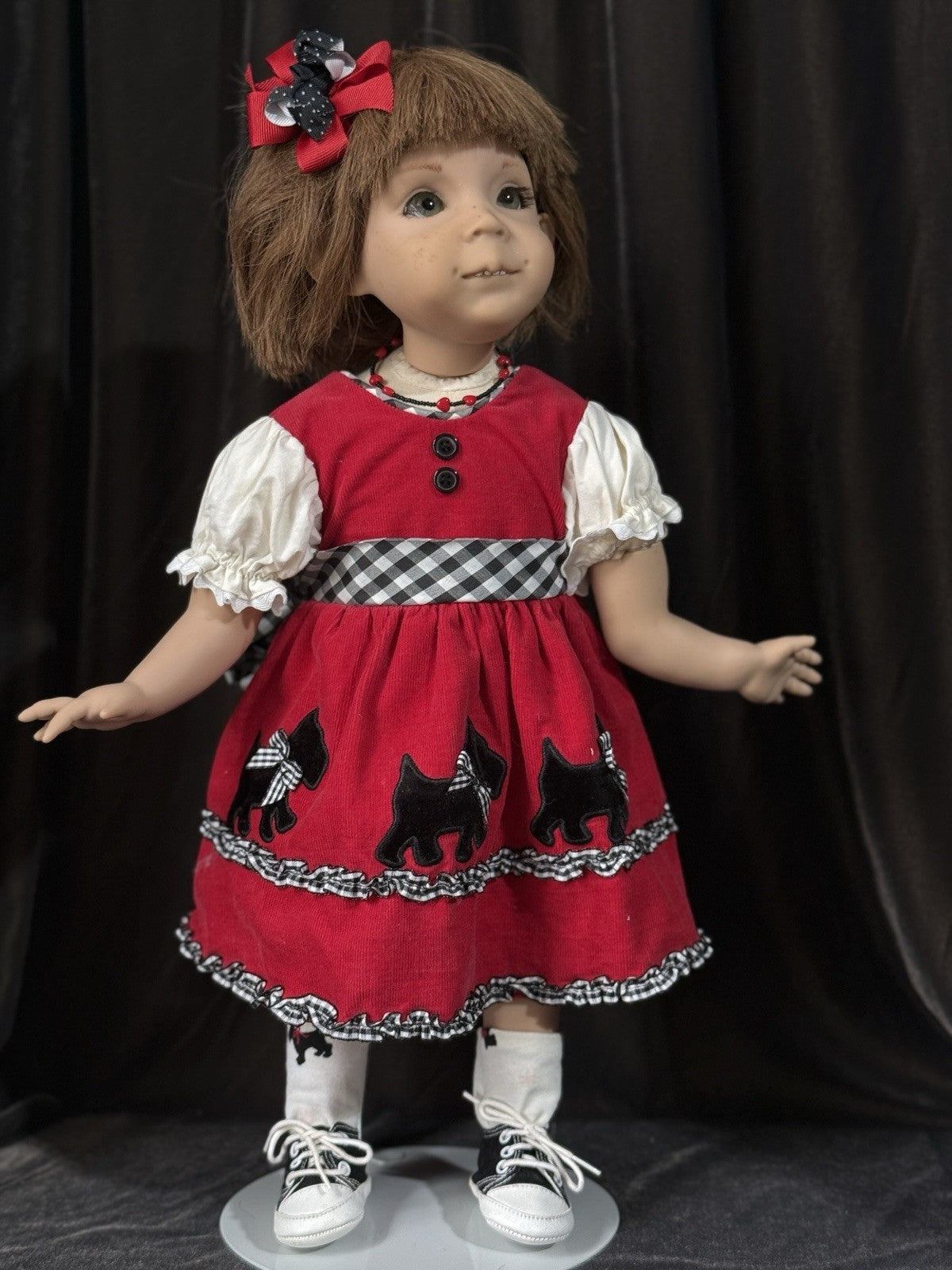 Artist Original German Vinyl 20” Baby Girl Doll By Grossle-Schmidt