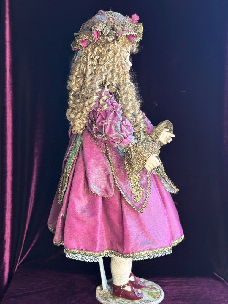 Large Mary Benner 30" Porcelain Repro of French Bru Jne Claudine Doll LE 400