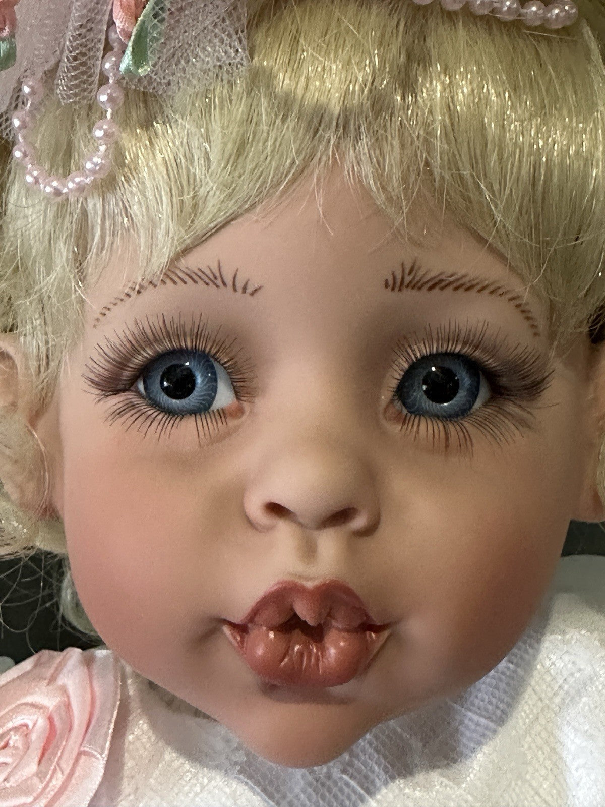 Vinyl 26” Doll “With A Kiss, Will You Be My Prince?” Fayzah Spanos Box/Tag/COA