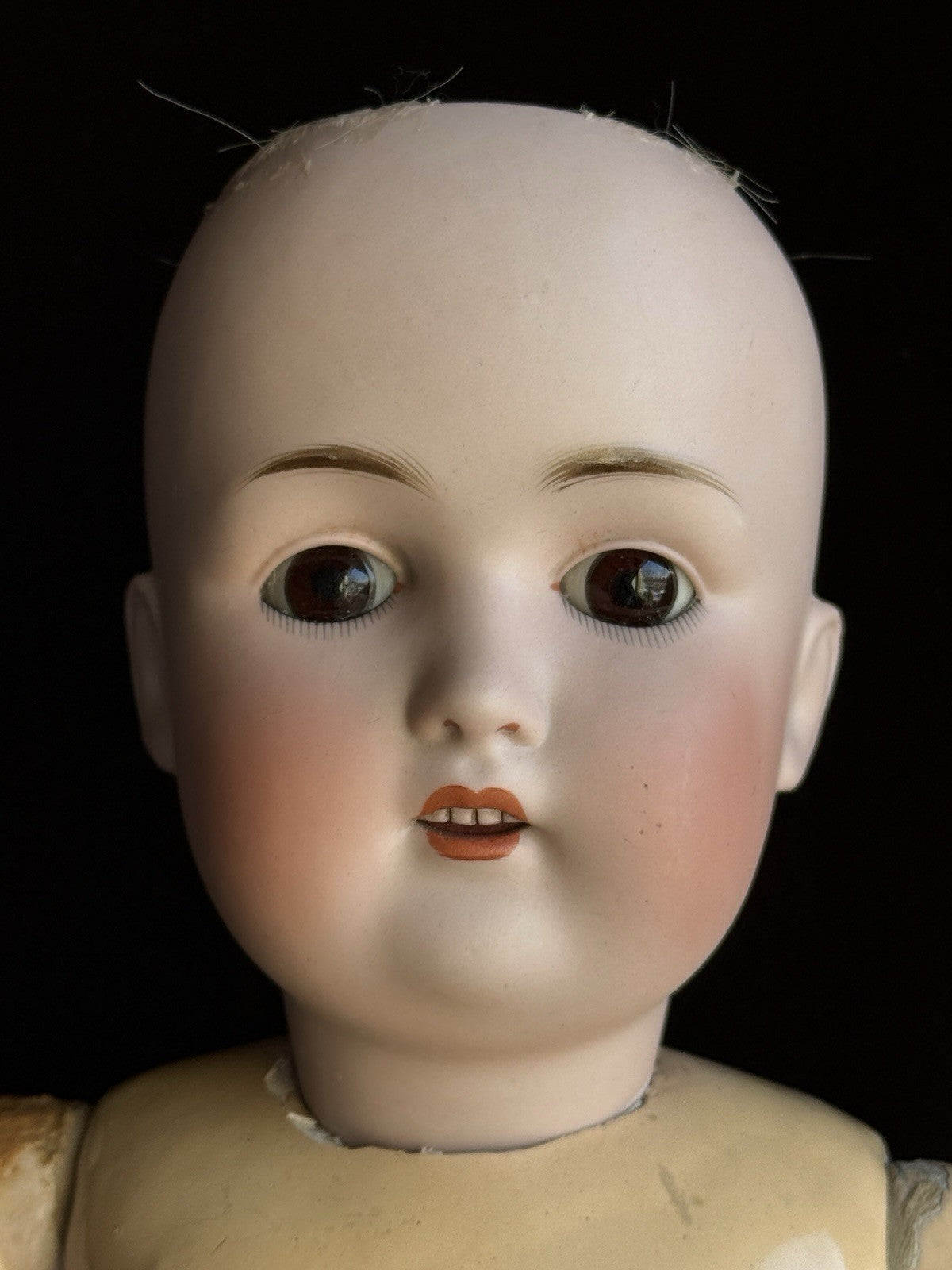 Antique German 23” Kestner 168 Bisque Head Doll