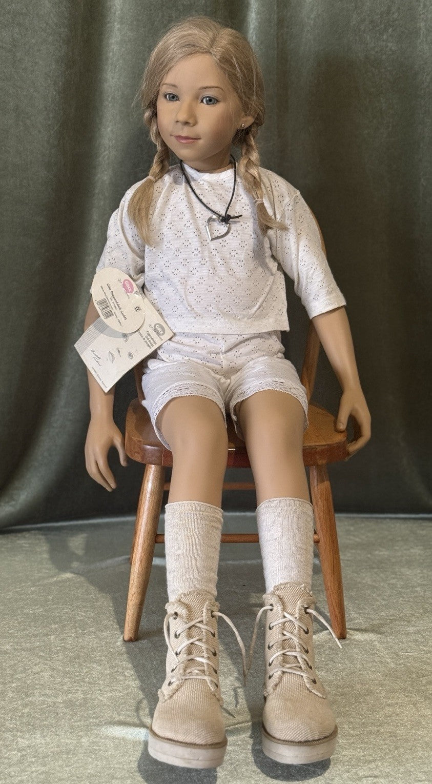Artist Collectible Vinyl 39” Doll “Janina” by Elizabeth Lindner LE 500 for Gotz