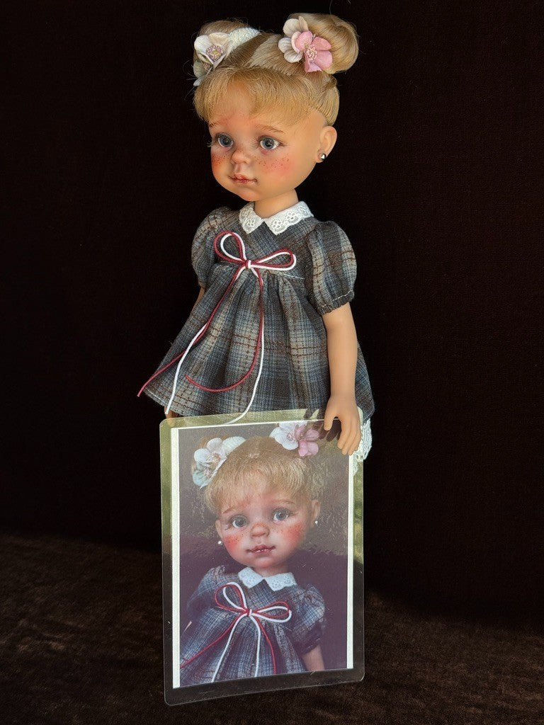 OOAK Repainted Paola Reina Doll by Ukrainian Artist Zhanna Ivko in Box + Tag