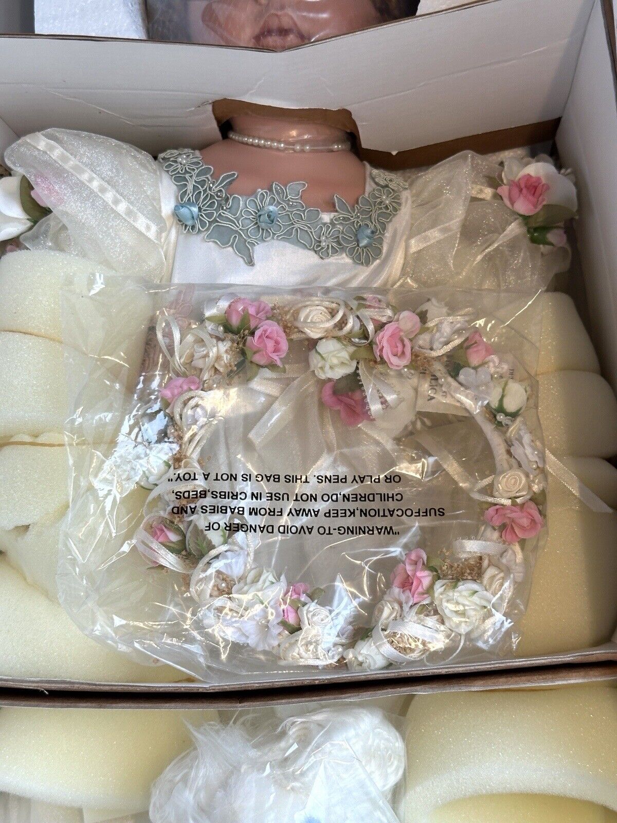 Collectible Lifelike Porcelain Doll Shannon by Donna RuBert Rustie LE 1500 NRFB