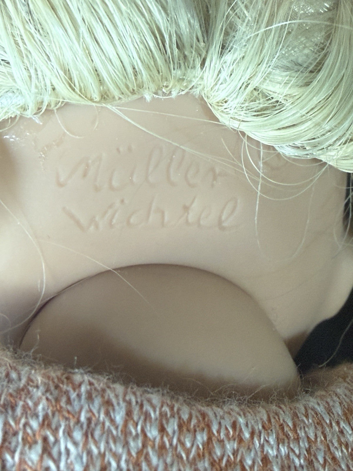 Collectible Artist Wichtel Muller 12” Vinyl Doll “Rosi”