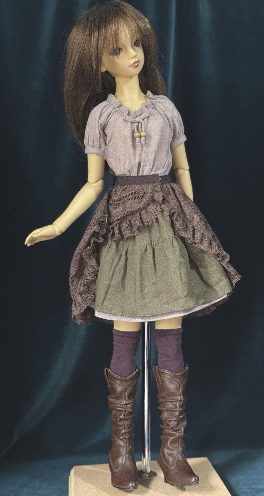 Super Dollfie Volks Japan Resin Fashion BJD 22" Doll Lady Archer Outfit