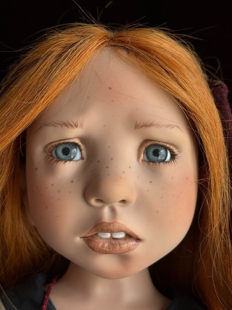 Rare Large Lifelike Zwergnase 29.5” Vinyl Heikedine Doll 2018 LE 75 Box and Tag