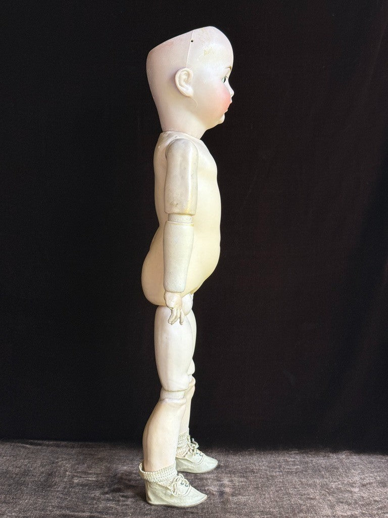 Antique German 22” Kestner JDK 260 Bisque Head Toddler Doll