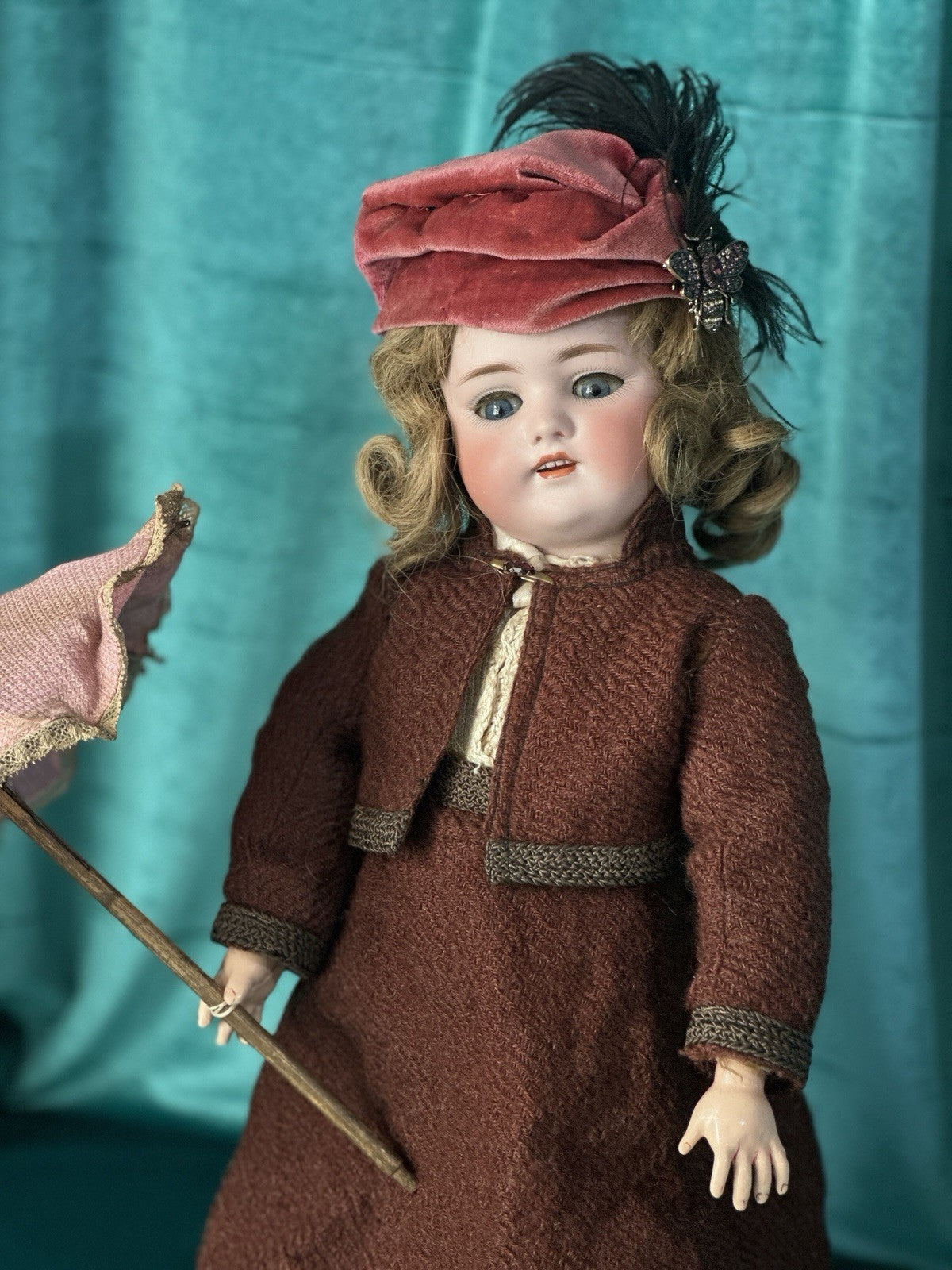 Antique German JDK Kestner Bisque Head Composition Body 16” Doll Mold 168