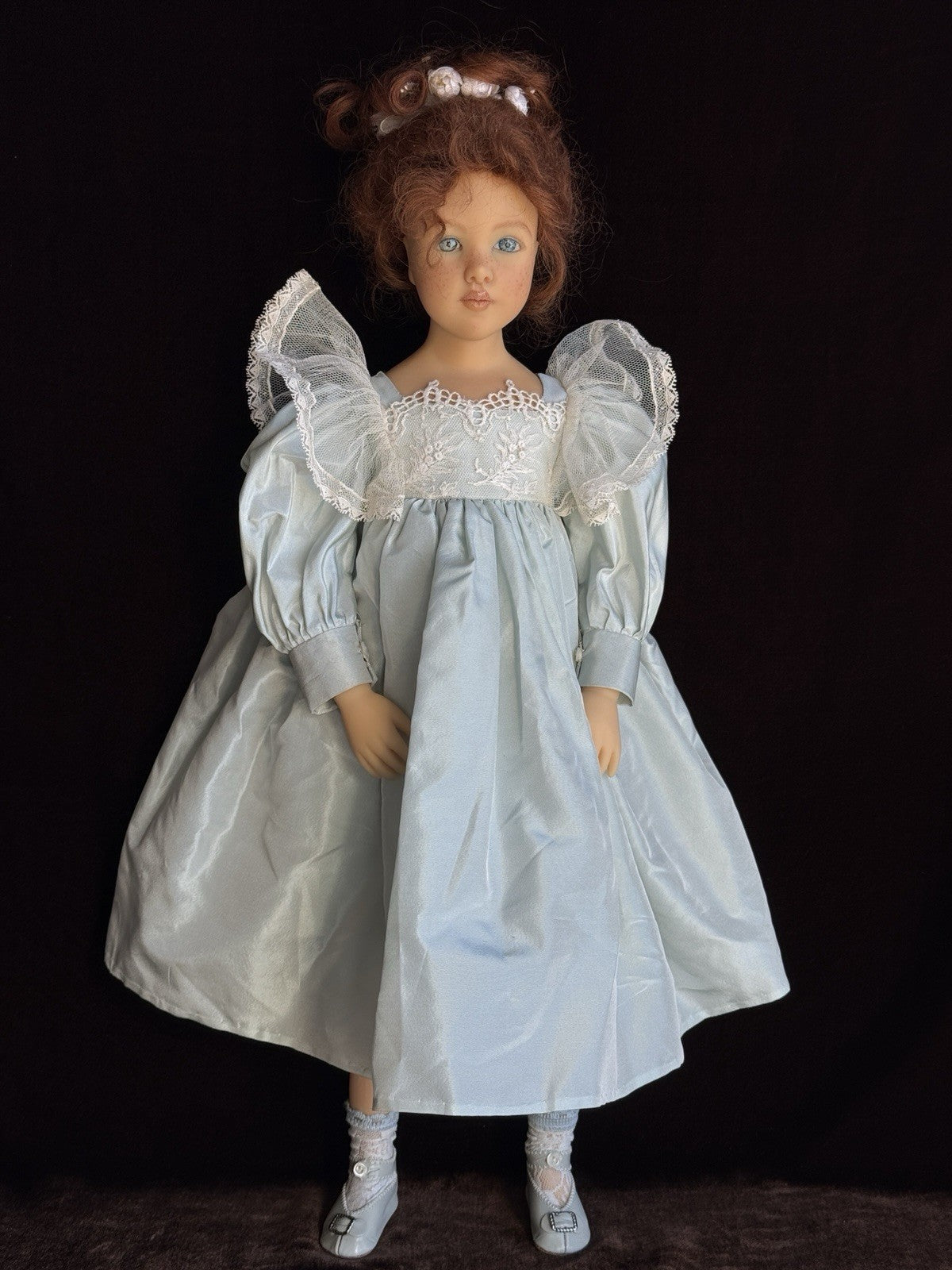 Collectible French Heloise 21” Resin/Cloth Charlotte Doll LE 100