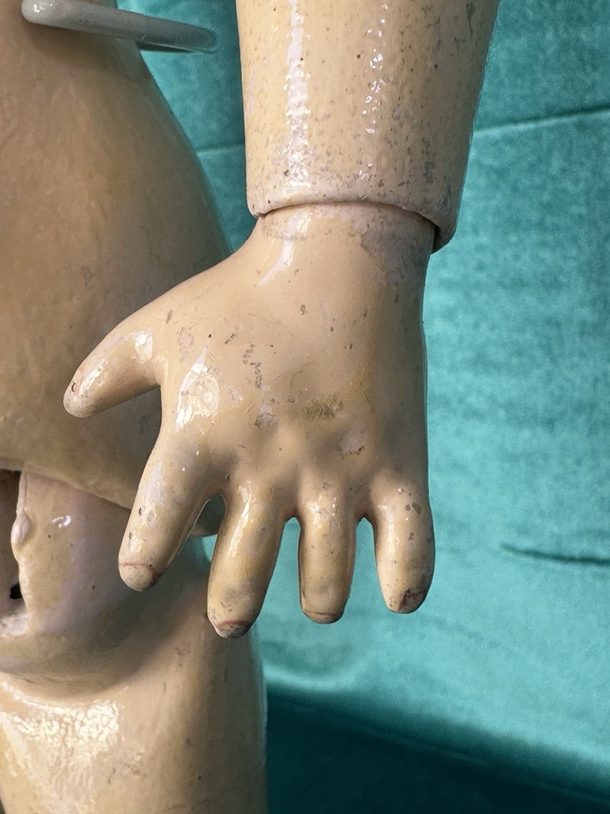 Antique German Max Handwerck Bisque Head 17” Doll Mold 421