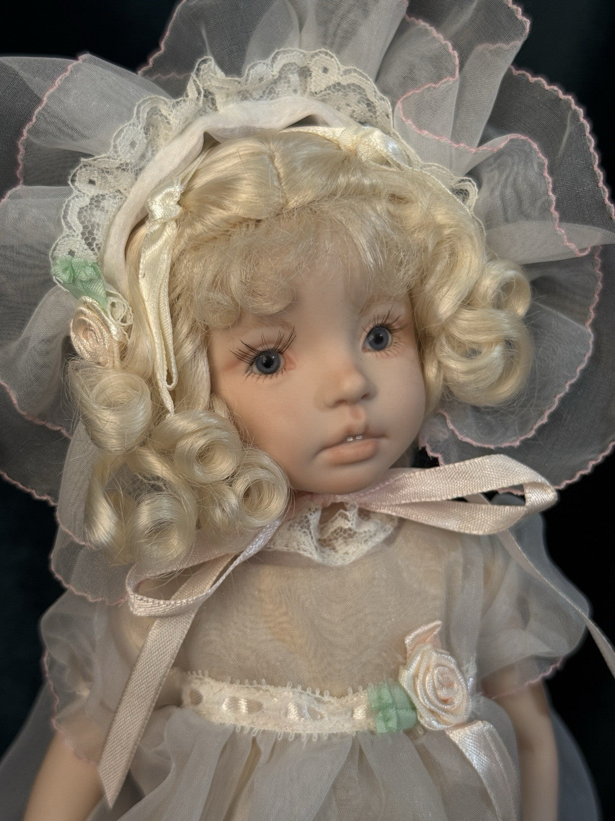 Porcelain 12” Doll “Marianne” By Dianna Effner Expressions Molds