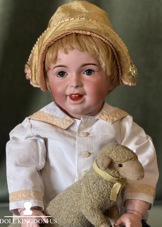 LARGE 26” French SFBJ 236 Laughing Jumeau Character Bisque Toddler Doll