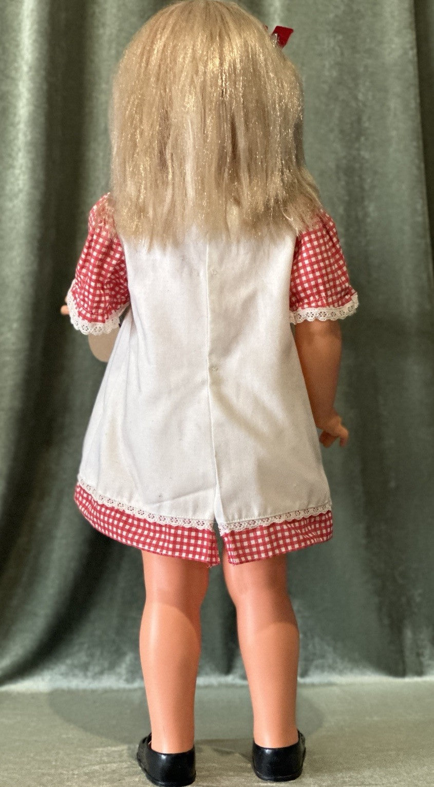 Vintage Ideal G-35 Patti Playpal 35” Walker Doll Blonde Vintage Outfit