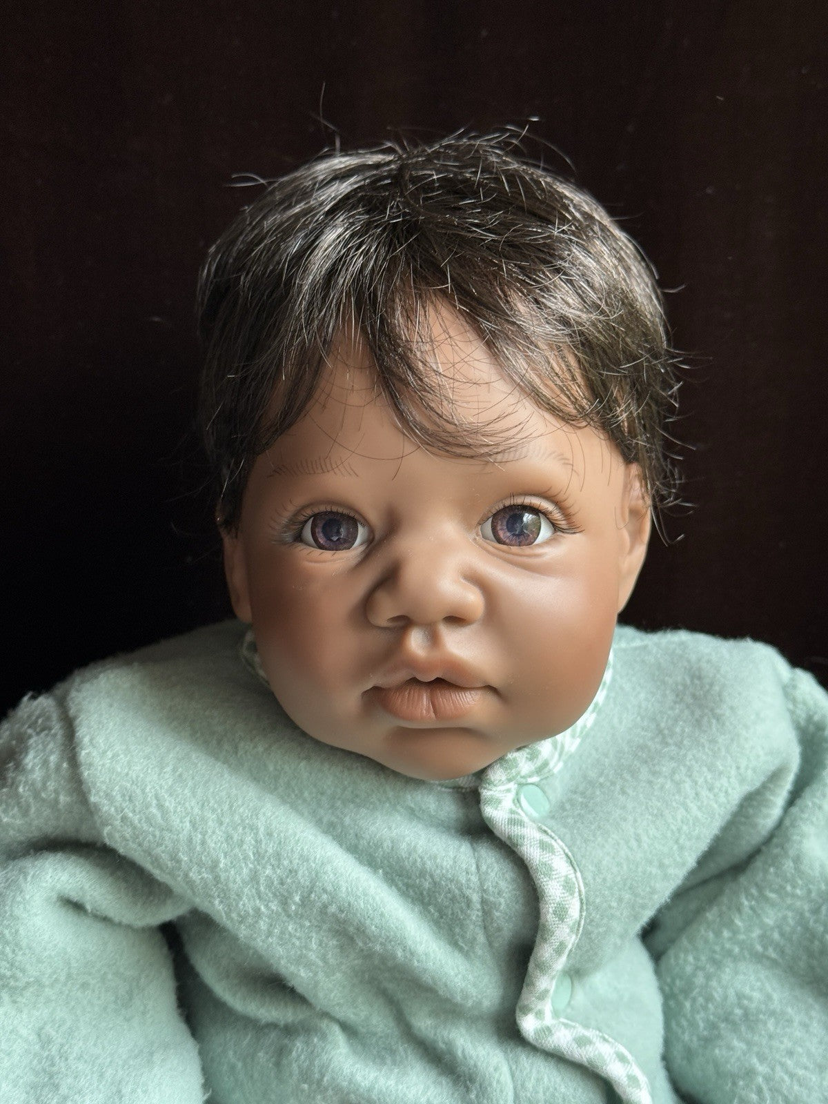 Lee Middleton Soft & Innocen Vinyl Cloth Baby Doll by Reva Schick LE 2500 in Box