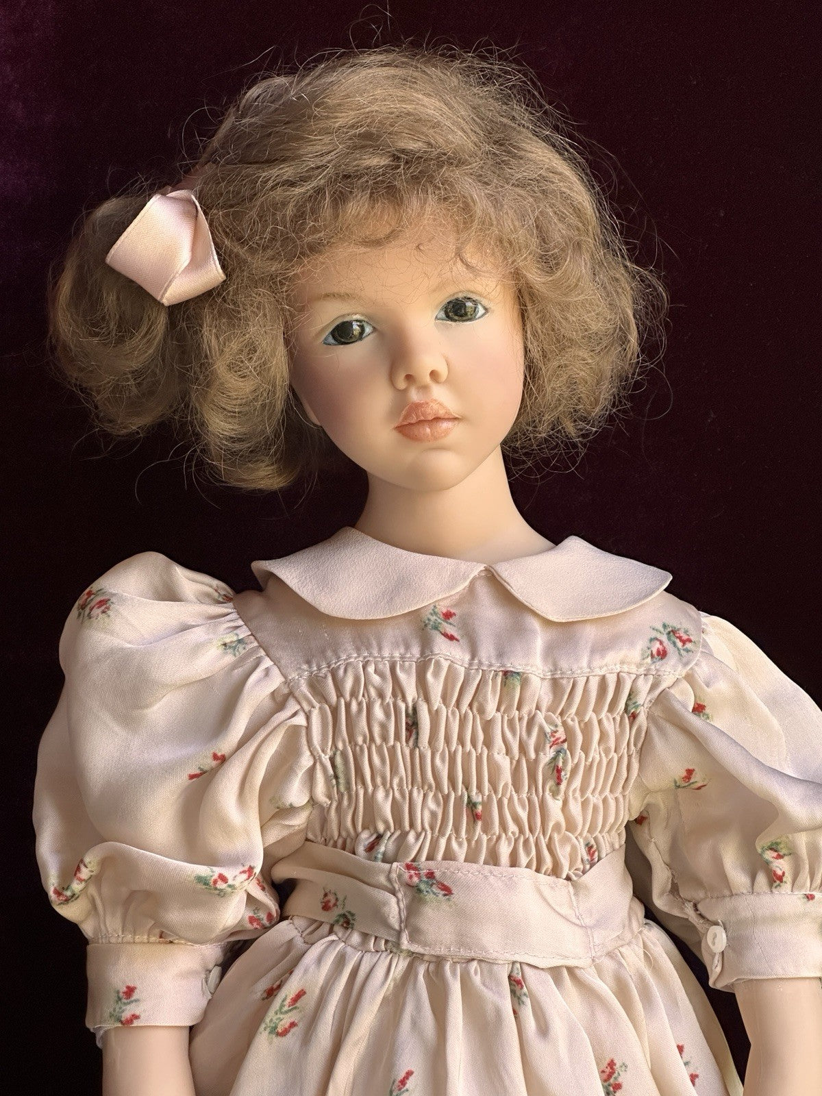 Collectible French Heloise 23.5” Resin/Cloth Doll LE 100