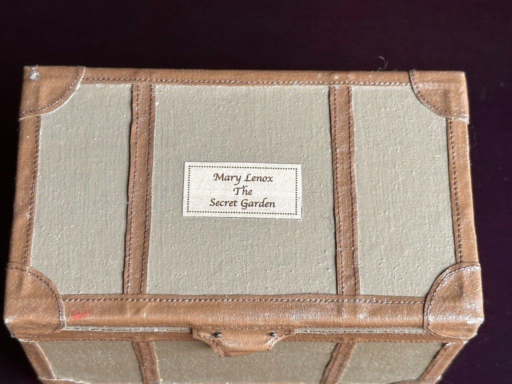 Collectible 9.5” UFDC Gail Wilson Dickon The Secret Garden Papier Mache Doll Tag