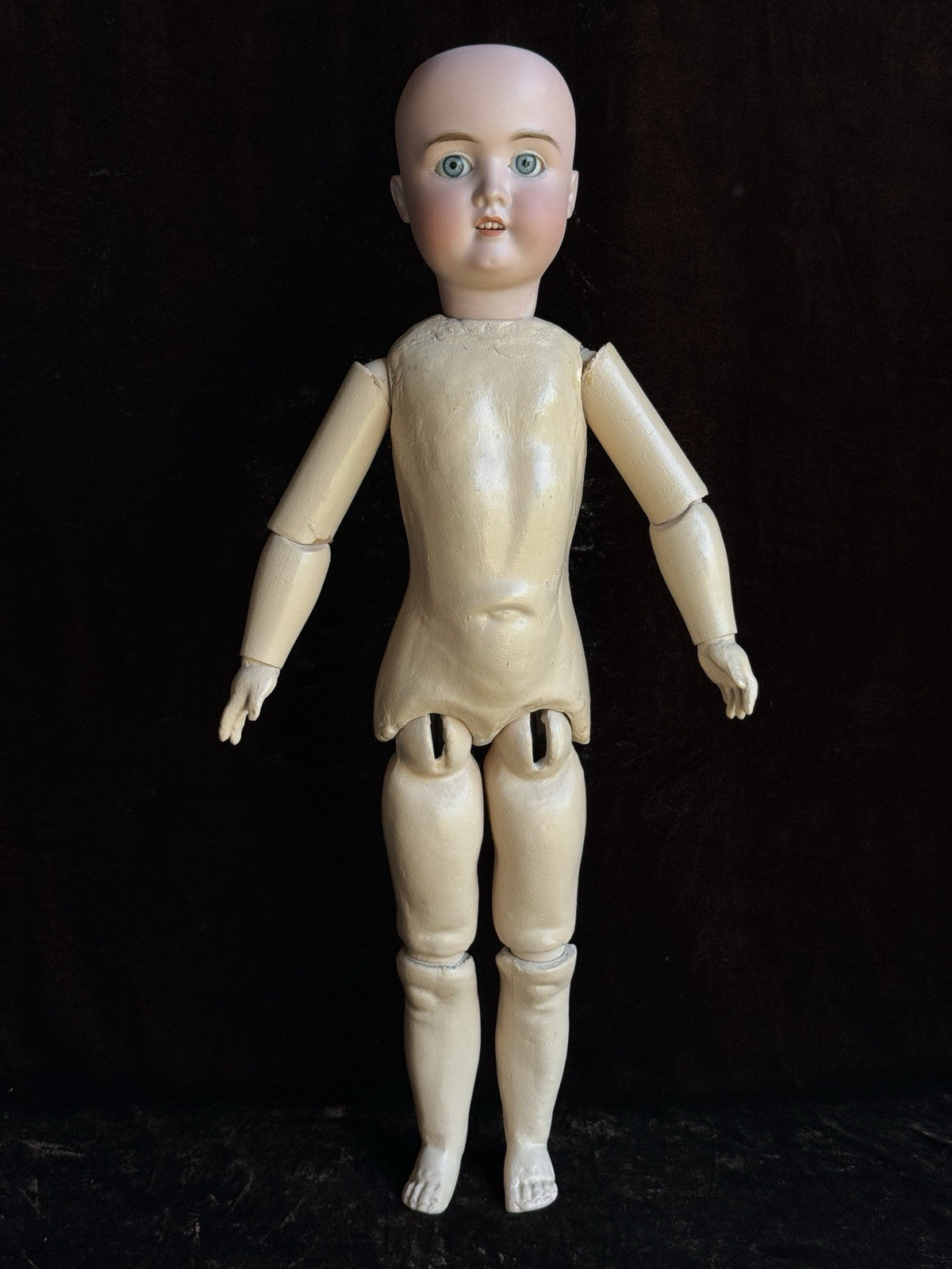 Antique German 20” Schoenau & Hoffmeister 1906 Bisque Head Doll