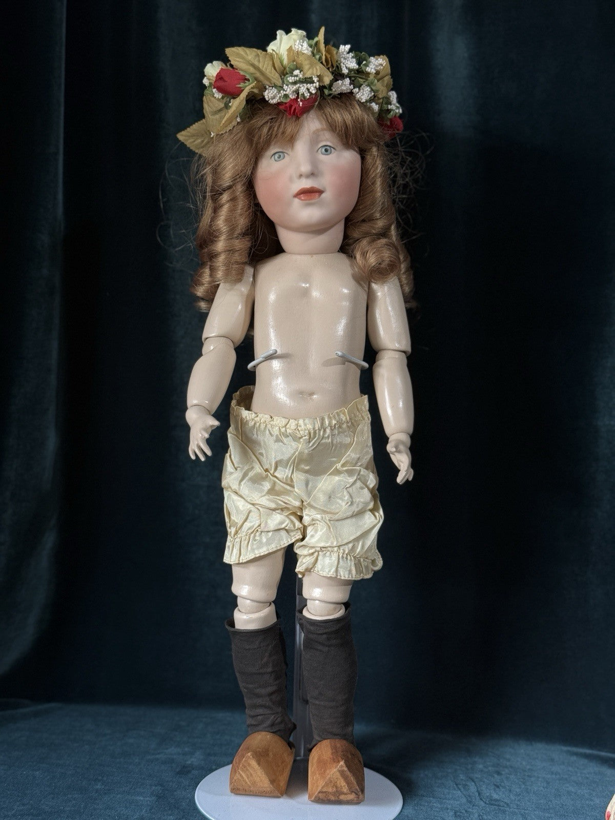 Artist Reproduction Of Rare Kammer Reinhardt Character 19” Doll “Elise” Mold 109